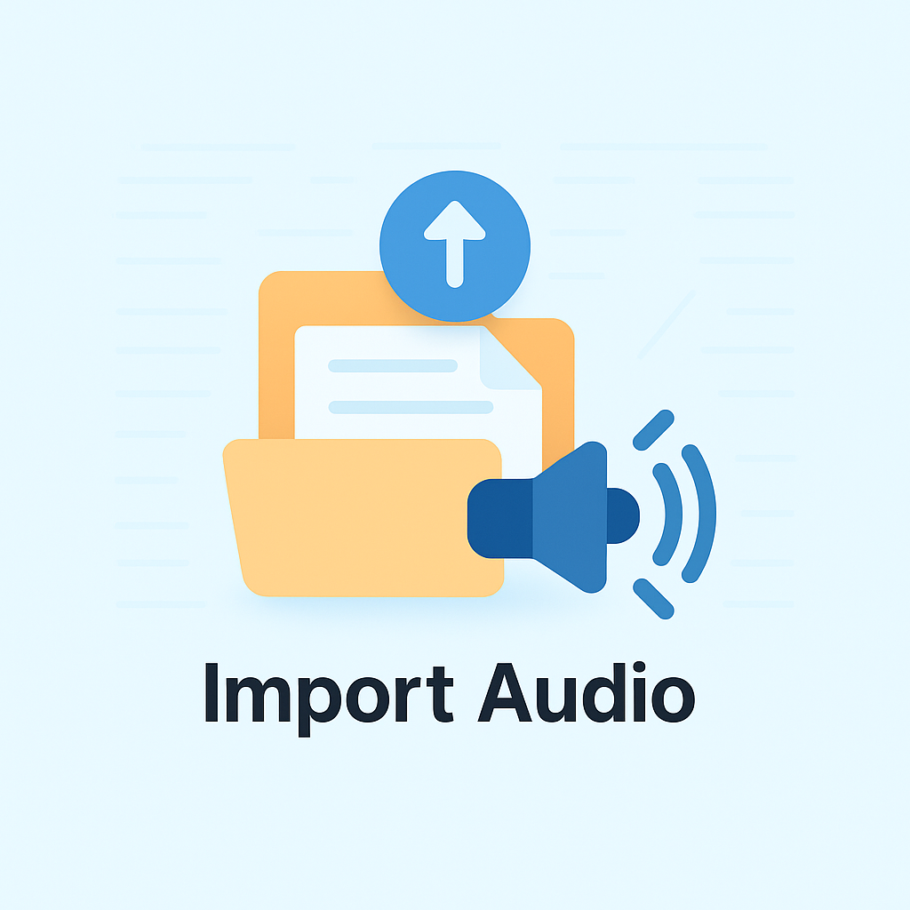 Import Audio Feature