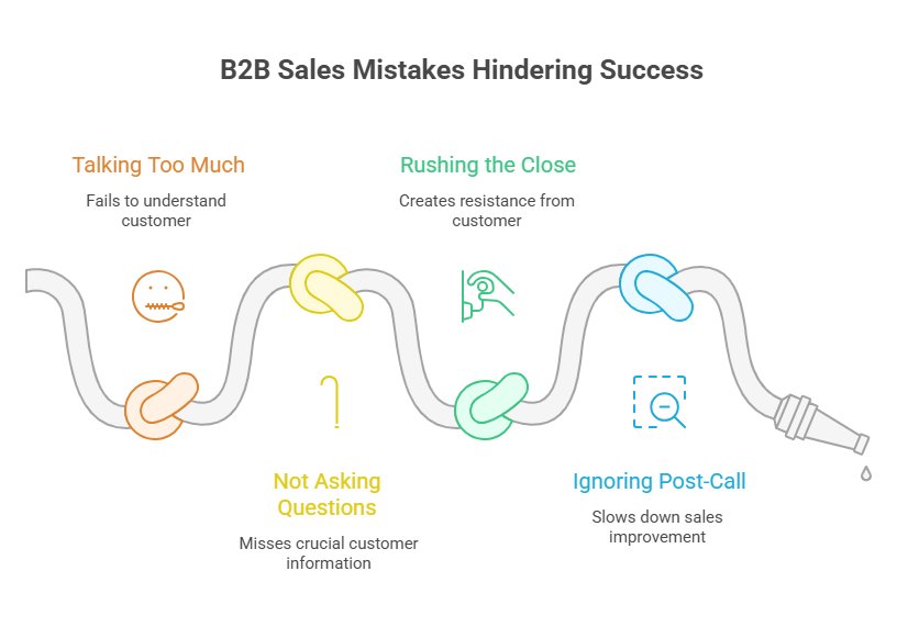 Common mistakes of b2b